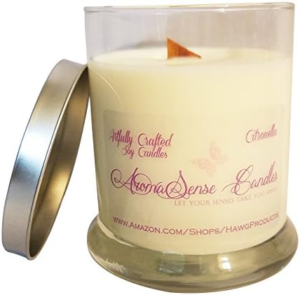 Soy candle Mosquito repellent! No harsh, chemical smell! Organic &amp; Artfully crafted with the highest quality botanical oils and soy wax available. Fragrant and effective-naturally! Made in USA