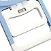 Constant 200 Lbs 90 Kgs Digital Hand Dynamometer Grip Strength Measurement Meter Auto Capturing Hand Grip Power (Blue)