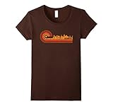 Retro Style Sacramento California Skyline T-Shirt