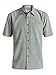 Quiksilver Waterman Men's Cane Island Comfort Fit Button Down Casual Shirt, Shadow, L
