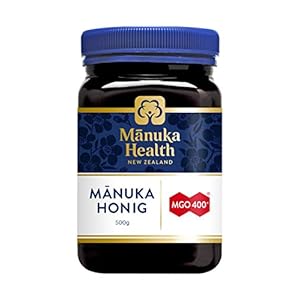 Manuka Health Manuka Honing MGO 400+ (500g) – 100% puur uit Nieuw-Zeeland met gecertificeerd methylglyoxal gehalte