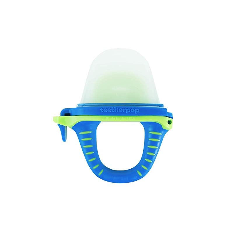 teetherpop No Mess Frozen Baby Teethers, Fill w/Breastmilk, Purees, Smoothies, Juice, USA Made, Medical Grade Materials…