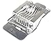 Egg Slicer Stainless Steel Metal, Get Perfect Even Egg Slices Each Time, No More Mess!