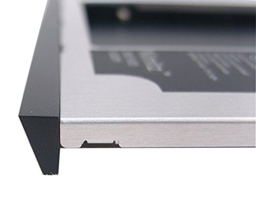Nimitz 2nd HDD SSD Hard Drive Caddy for Dell Latitude E4300 E4310 with Original Bezel