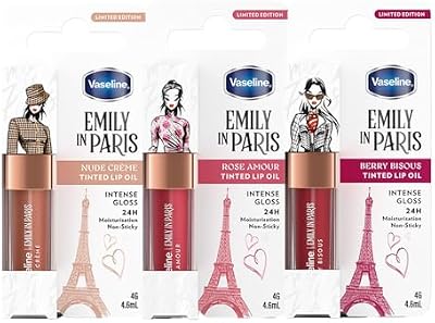 x Emily in Paris Lip Oil Edição Limitada Multicolor - Mix Pack