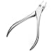 Ninth Toenail Clippers/Nail Nipper for Thick and Ingrown Toenails - Surgical Grade Stainless Steel Nail Clippers for Hangnails - Premium Quality Brushed Stainless Steel, 5"