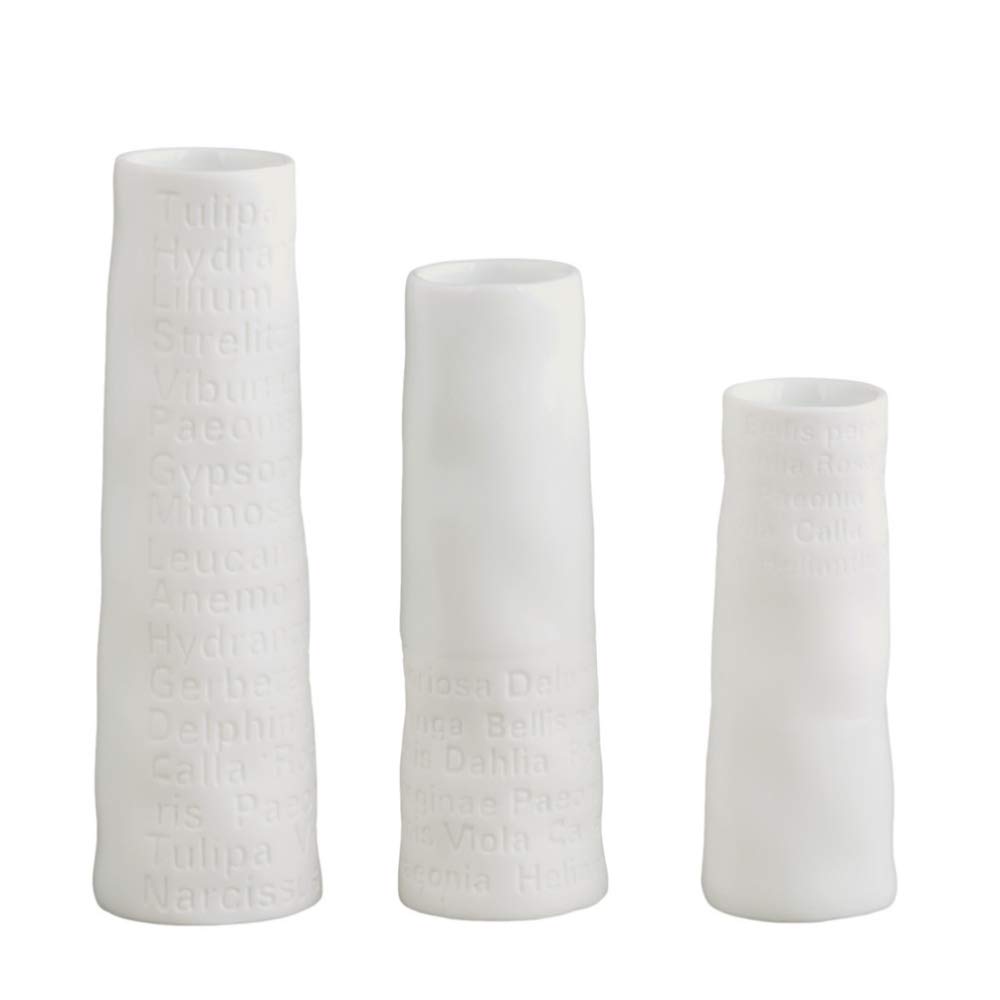 Räder Room Poetry Mini Vases Set of 3