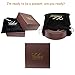 Falari Replacement Genuine Leather Belt Strap Without Buckle Snap on Strap 1.5