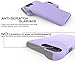 iPhone 7 Plus case, iPhone 8 Plus case, TEAM LUXURY [Clarity Series] Updated [G-II] Purple Ultra Defender TPU + PC Shock Absorbent Premium Case - for Apple iPhone 7 Plus & 8 Plus (Lavender/ Gray)