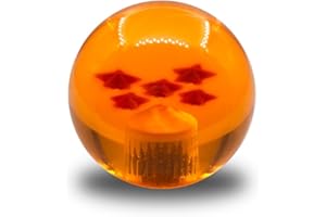 SZJLMKJ Joystick ball top handle Star Balltop Clear Ball Top Handle for ZIPPY SANWA SEIMITSU Hori Crown M6 Joystick (5 stars)