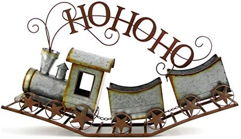 outdoor christmas train and track