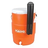 Igloo 10 Gal Orange Seat Top Cooler w/Cup Dispense