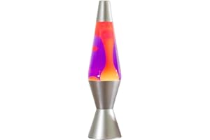 ORIGINAL BRAND LAVA LAMP Lava Lamp Original Brand 20 oz - Yellow Wax with Purple Liquid