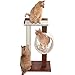 PetFusion Modern Cat Tree House & Tall Scratching Post (33