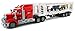 Racing 500 Trailer Remote Control RC Transporter Semi Truck Ready to Run w/ 3 Toy ATVs (Colors May Vary)