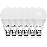 Great Eagle 100W Equivalent LED Light Bulb 1600 Lumens A19 4000K Cool White Non-Dimmable 14-Watt UL Listed (6-Pack)