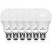 Great Eagle 100W Equivalent LED Light Bulb 1600 Lumens A19 4000K Cool White Non-Dimmable 14-Watt UL Listed (6-Pack)