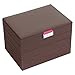 SPECIAL OFFER 44% OFF Stackers | Jewelry Box | classic chocolate brown & bright multi-color stacker set of 4
