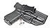 Concealment Express IWB KYDEX Holster: fits Glock 19 19X 23 32 45 (Gen 1-5) (CF BLK, RH) - Inside Waistband Concealed Carry - Adj. Cant/Retention - US Made