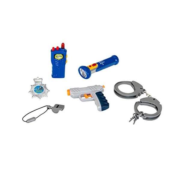 Theo Klein 8802 Police Unit Ben & Sam Police Backpack with Accessories I With Battery-Powered torch, handcuffs and much… – Bild 5