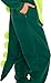 Silver Lilly Slim Fit Animal Pajamas - Adult One Piece Cosplay Dinosaur Costume