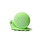 Maison Maxx Creative Cute Small Snail Waterproof Wireless Hands-Free Bluetooth Shower Speaker, Portable Water Resistant Speaker with Suction Cup, for iPhone, Android(Green)