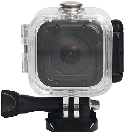 196 FT Underwater Diving Waterproof Camera Housing Protective Cover with 12 pcs Anti Fog Inserts Compatible with GoPro Hero 5 Session, GoPro Hero 4 Session