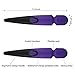 Waterproof 10 Speed Silicone Wireless Therapeutic Massager Wand - USB Charging Handheld Power Massager Body + Facial for Foot, Legs, Neck, Back, Shoulders