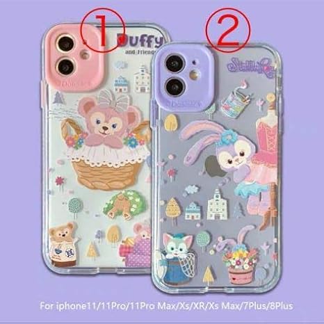 Amazon Co Jp Iphone7 8 7plus 8plus Iphone X Xs Xr Xs Max Iphone11 11pro 11pro Max カバー ケース ダッフィーフレンズ ステラルー ディズニー ホビー