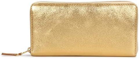 COMME des GARCONS GOLD AND SILVER WALLET コムデギャルソン 財布 長財布 ラウンドファスナー 本革 ゴールド SA0110G ゴールド [並行輸入品]