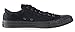 Converse Unisex Chuck Taylor All Star Low Top Sneaker Black Monochrome 15 Women/13 Men