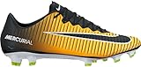 Nike Men's Mercurial Vapor XI FG Soccer Cleat (Laser Orange, Black)