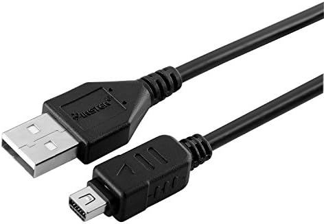 Replacement USB 12 Pin Cable for Olympus CB-USB6, CB-USB5, 200372, C-5500, C-7000, D-425, D-435, D-545, D-595, D-630, Evolt E-330, Evolt E-410, Evolt E-500, Evolt E-510, Evolt E-520, FE-120, FE-130, FE-140, FE-200, FE-5500, Stylus 500, Stylus 600, Stylus 700, Stylus 710, Stylus 720 SW