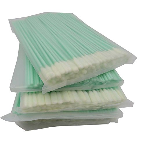 Cleanmo Firearm Cleaning Kit, Hard To Reach Area Detailing Foam Tipped Swab,Pack of 100