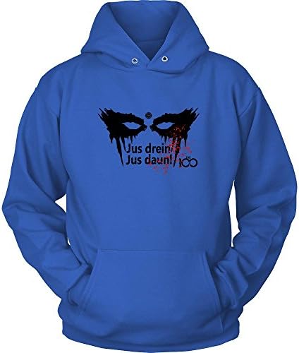 Jus Drein Jus Daun Trigedasleng inspired by the 100 TV Show Unisex Hoodie