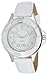 XOXO Women's XO3187 Silver Dial White Strap Watch