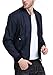 YIDI Men's Casual Classic Slim Bike Motorcycle Coat Outwear Long Sleeve waterproof Bomber Jacket