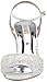 Badgley Mischka Women's Carlie Heeled Sandal, Soft White, 8.5 M US