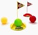 O.B Toys&Gift Deluxe Kid's Toy Golf Set w/ 3 Golf Balls , 2 Types of Clubs, 2 Practice Holes , 2 Flags & Golf Caddy Club Holder , Sport Children's Golf Play Set