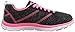 Skechers Sport Women's Pretty City Fashion Sneaker,Black/Hot Pink,9.5 M US