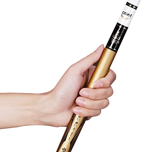 AHXF Tragbare Mini-Teleskop-Angelrute Und Angelrolle Set Angelrute Mit Spinnrollen Angelger?t Set Wasser Für Salzwasser… – Bild 4