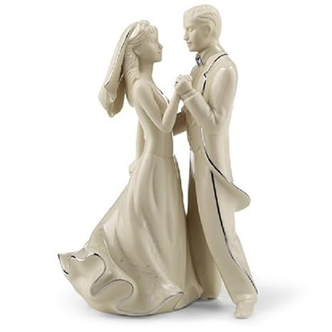 Lenox Wedding Promises First Dance Fine China Cake Topper - 