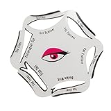 Frcolor Eyeliner Stencil Template Mold Makeup Tool