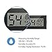 Innoo Tech Mini Thermometer Hygrometer Indoor Digital Electronic Reptile Temperature Humidity Gauge Monitor Meters Gauge for Humidors, Greenhouse, Garden, Cellar, Fridge, Closet, 4-Pack