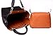 TIBES Fashion Waterproof Shoulder Bag Synthetic Leather Handbag Purse Black