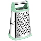 Rainspire Professional Box Grater, Cheese Grater