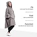 THE COMFY Hoodie: Shark Tank, Invented by 2 Brothers, Oversized Soft Wearable Fleece Hoodie, Pullover Sweatshirt with Large Pocket & Hood, Casual, Activewear, Adults, Men, Women, Teens