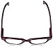 Peepers by PeeperSpecs Women's Dauntless Rectangular Reading Glasses, Berry, 46 mm + 2