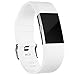 Wepro Fitbit Charge 2 bands, Replacement for Fitbit Charge 2 HR Bands, Buckle, White, Small