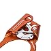 WILDKEN Climbing Hand Ascender Outdoor Mountaineering Tree Arborist Climbing Rappelling Equip Hand Ascender for 8-12MM Rope Left Right Hand Ascender